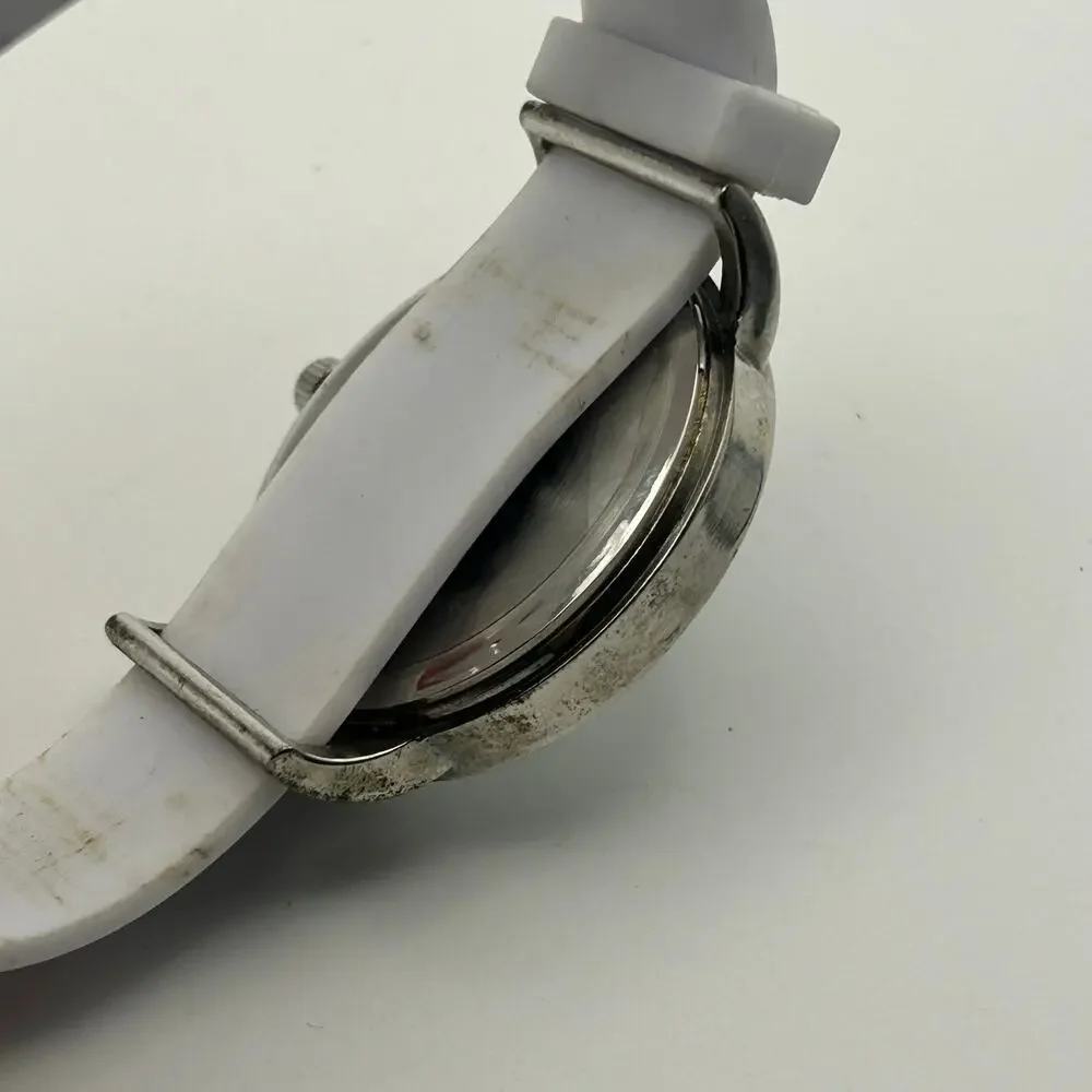 Doodlz Color Your Own 36mm Black & White Silicon Band Working New Battery